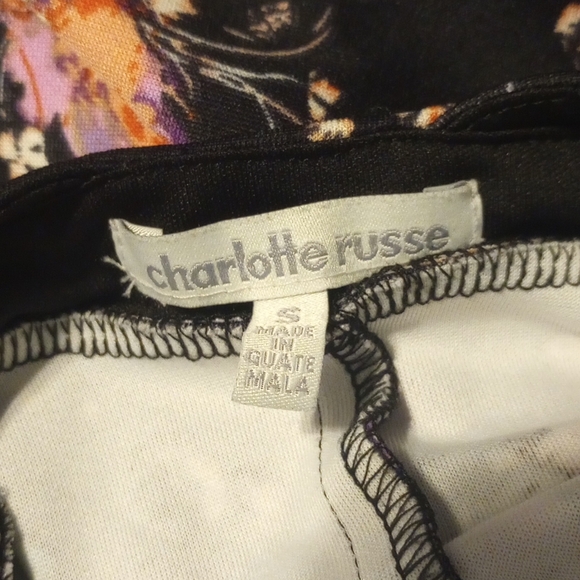 Charlotte Russe Strappy Floral Skater Dress - Picture 3 of 3